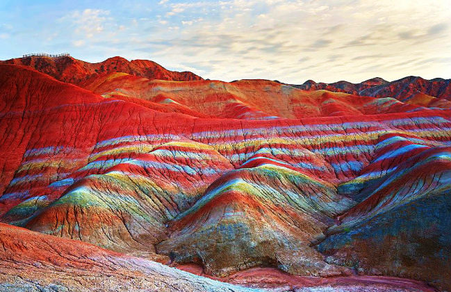 Mystical Rainbow Mountains - Chinas Own Version of Grand Canyon ...